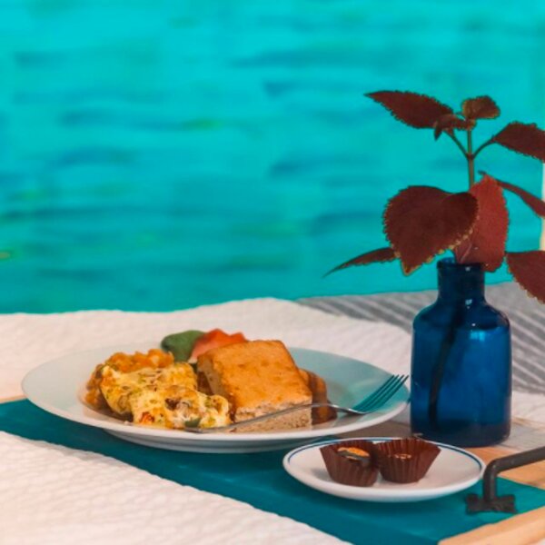 breakfast with sea view in grenada