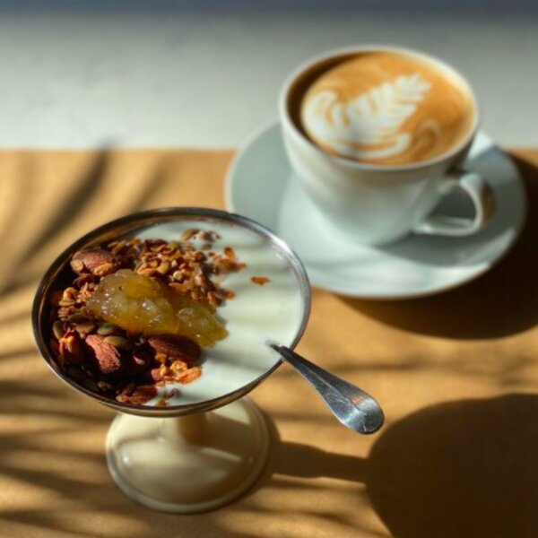 coffee and dessert in riga