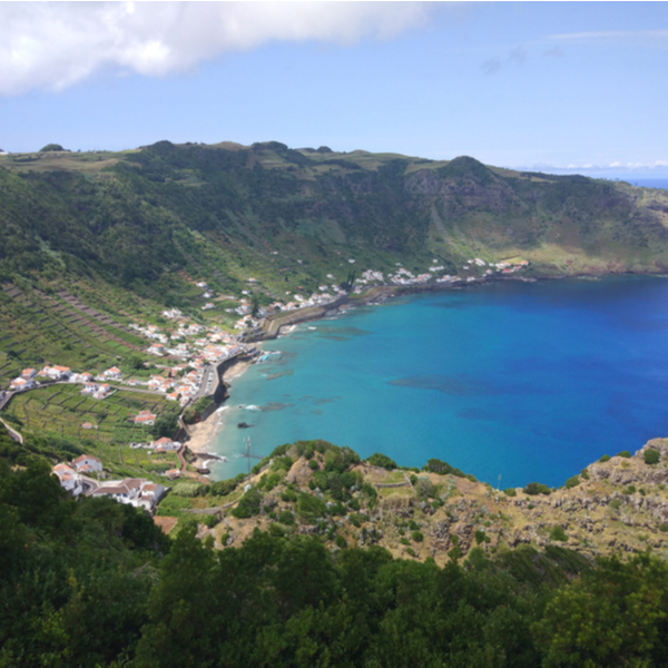 São Lourenço beach in Santa Maria