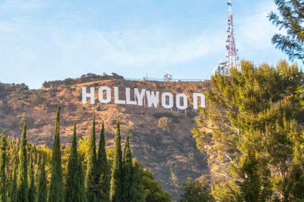 Hollywood sign in Los Angeles