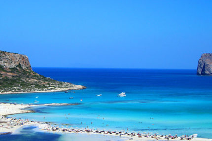 Balos Beach in Crete