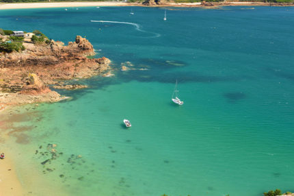 Beauport and St Brelade Bays, Jersey, U.K