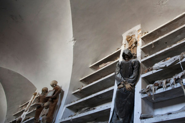 mummified remains in palermo