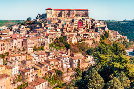 Picturesque morning scene of Sicily, Italy, Europe.
