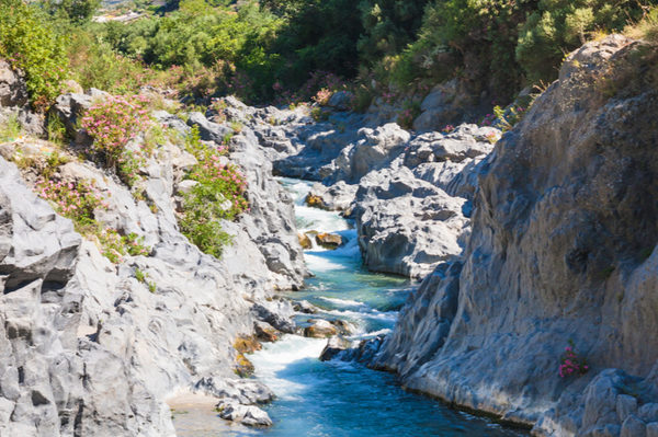 Alcantara Valley views in Sicily