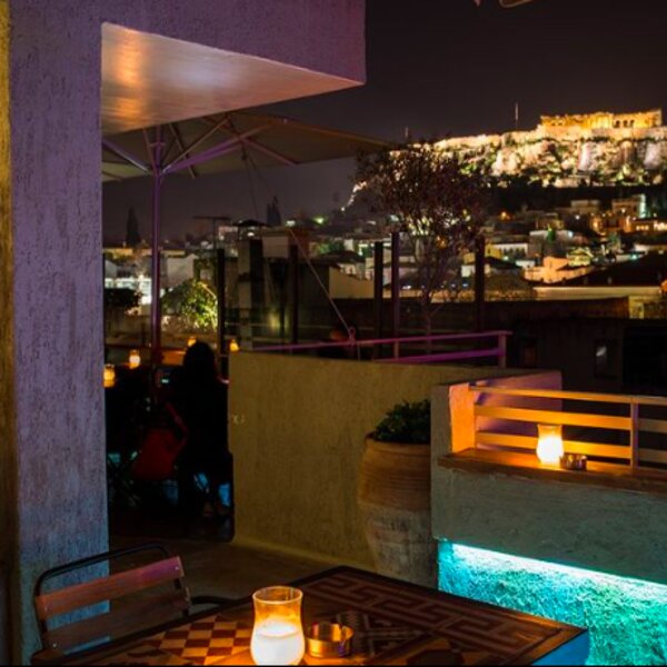 rooftop bar athens