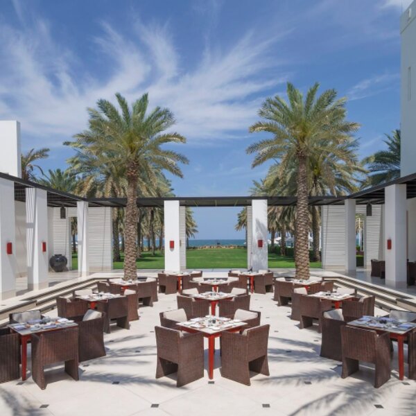 patio at oman restaurant