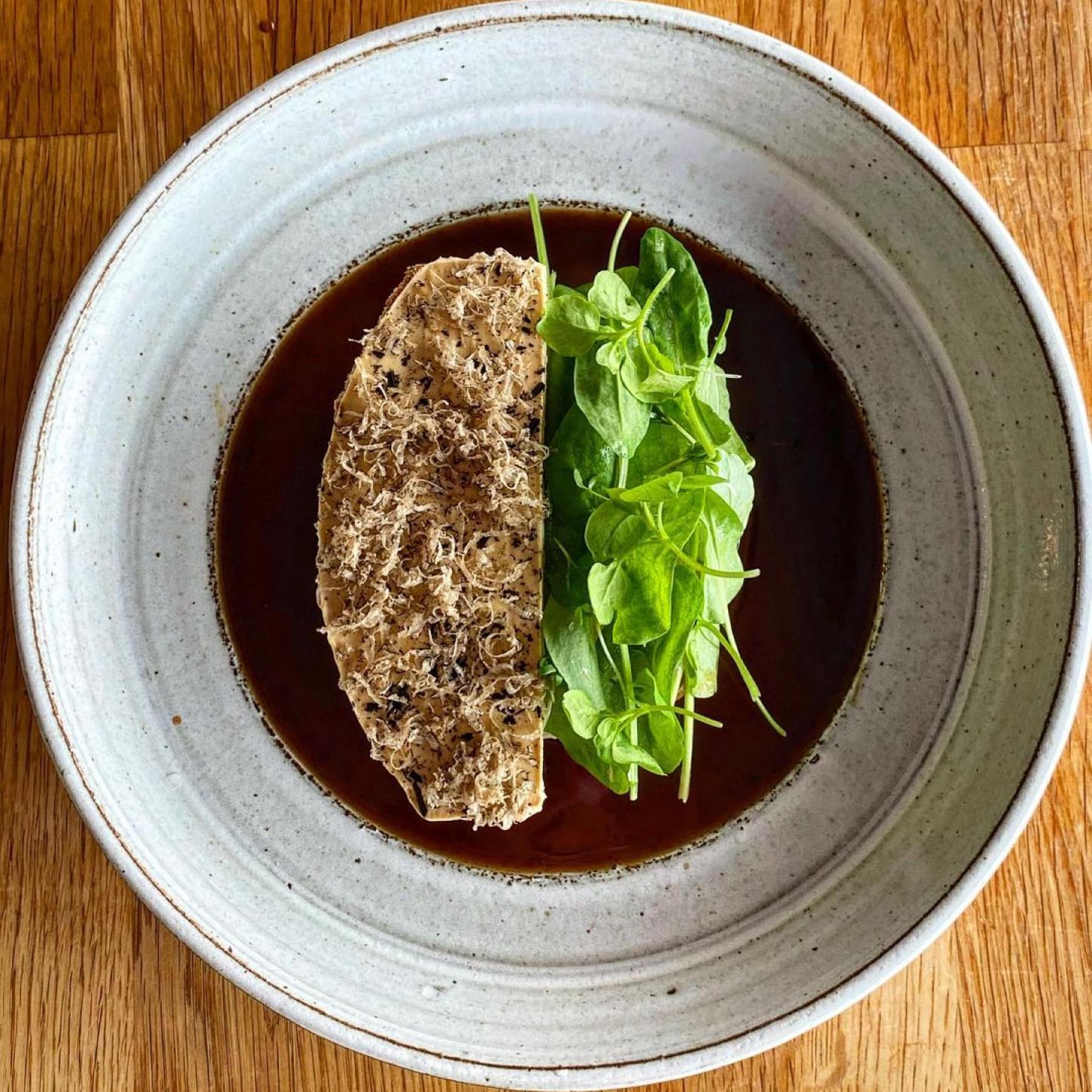 Lunch dish at Lilla Ego, Stockholm