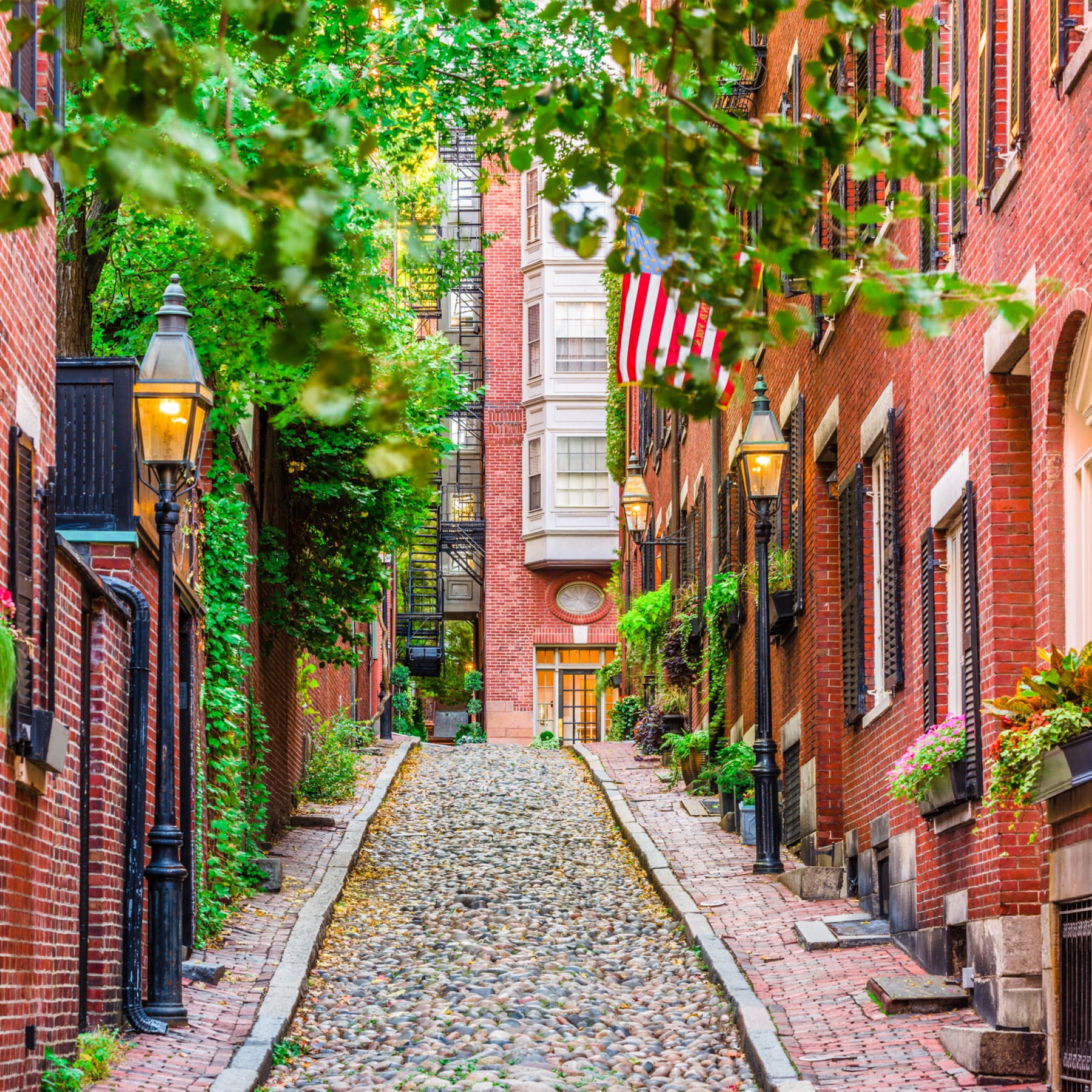 Cobbly streets of Boston